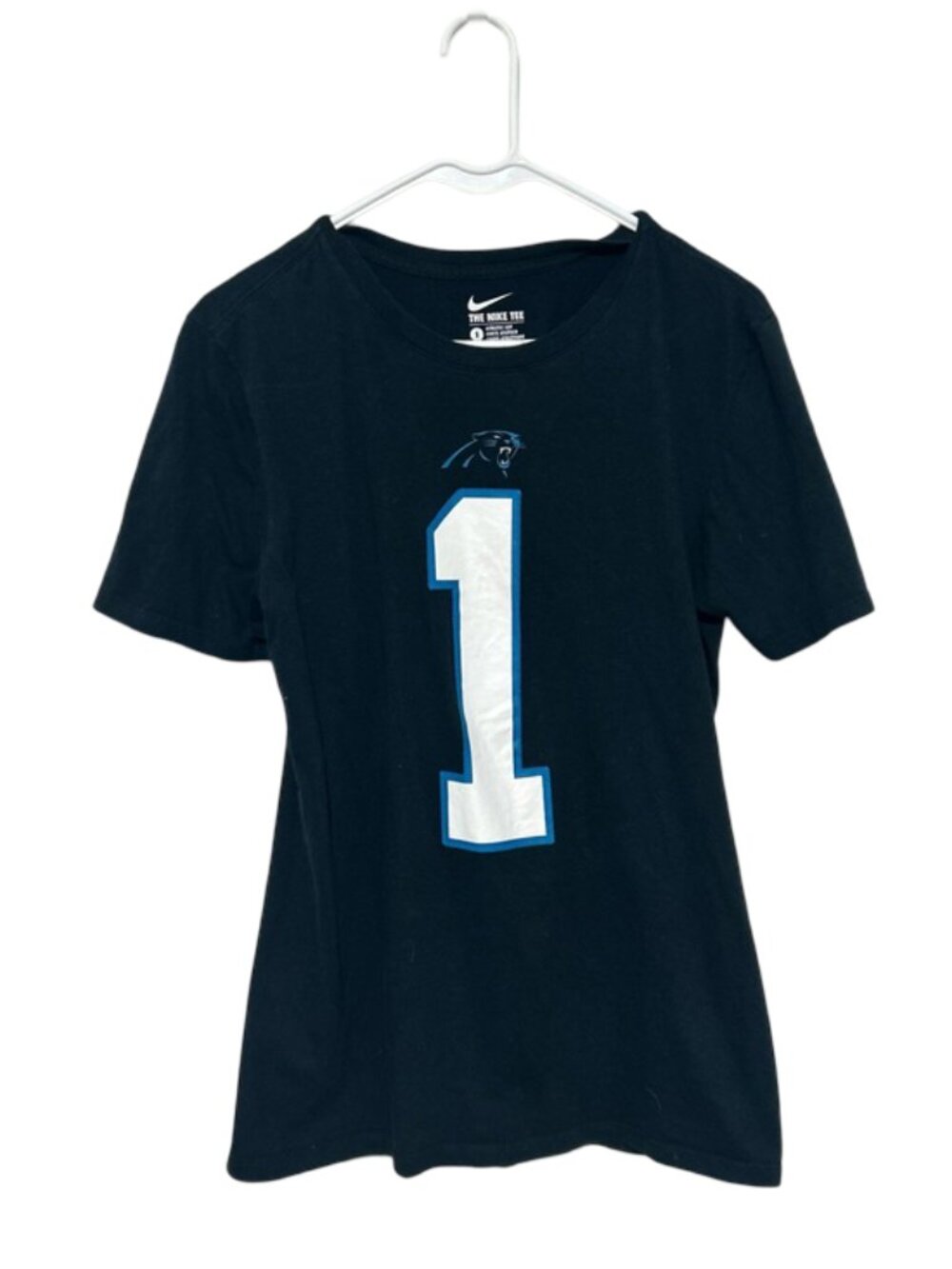 Nike NFL Carolina Panthers Newton Tee Shirt Size Small